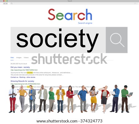 Society Connection Community Network Togetherness Concept