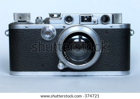 Old classical foto camera