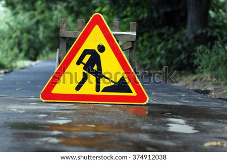 sign asphalt repairs