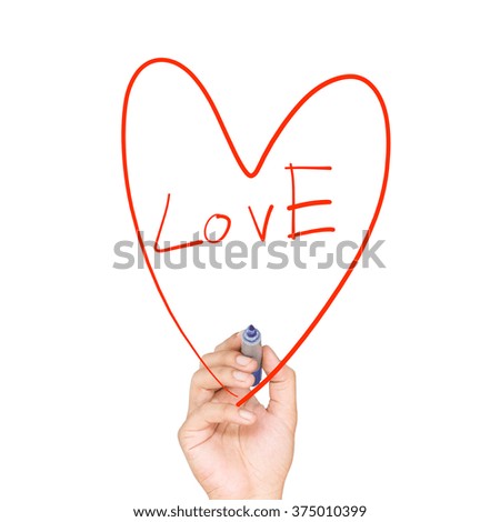 Drawing a heart