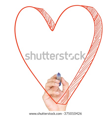 Drawing a heart