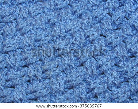 Blue Crochet