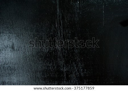 Black wood board, as background