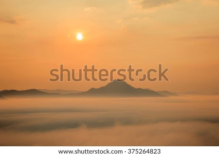 Sunrise mountain