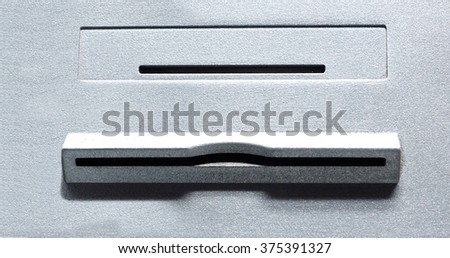 Automated teller machine and Electronic card photo crop