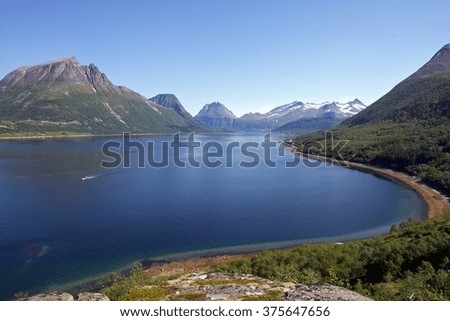 wonderful fjord in norway