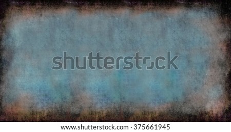 A nice dissolving background blue grey painted linen. 