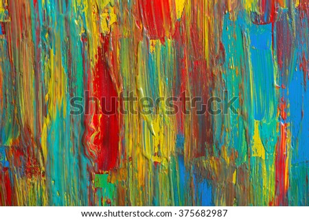 Abstract art background. Hand-painted
