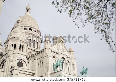 Sacre Coeur, Montmartre.