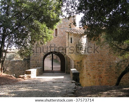 Abbaye du Thoronet, var, France Royalty-Free Stock Photo #37573714