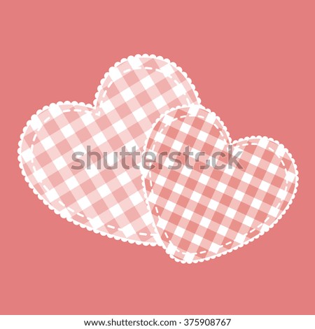 Colorful illustration background, invitation or greeting card template with beautiful hearts. Happy Valentines Day.