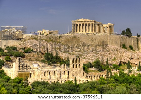 Acropolis Royalty-Free Stock Photo #37596511