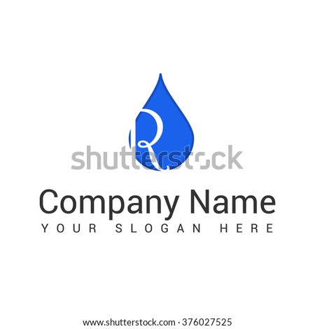 fresh water logo of R