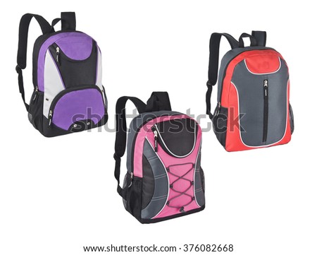 Many Backpack - back to school concepts