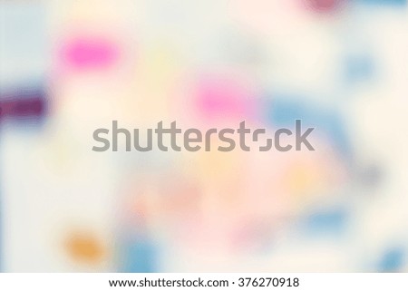 Vivid Defoucused Abstract Background