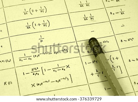 Algebra calculations
