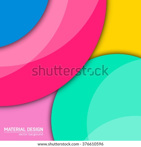 Vector dark purple-blue and grey material design background. Abstract creative concept layout template. For web and mobile app, paper art illustration design. style blank, poster, booklet.