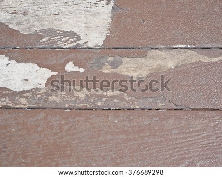 The old wooden background.