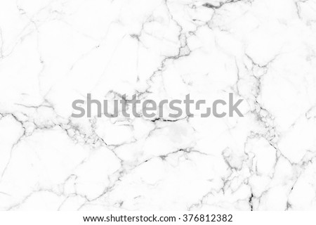White marble texture with natural pattern for background or design art work. Royalty-Free Stock Photo #376812382