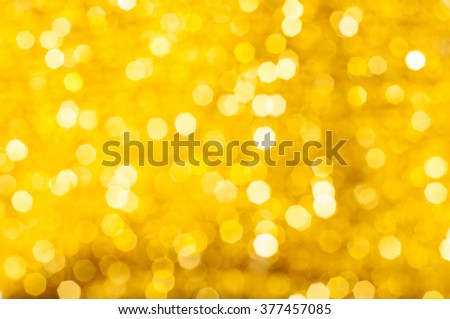 Gold and yellow background. Holiday abstract 
