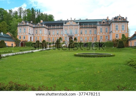 castle Nove Hrady, Czech republic, Europe