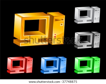 3D vector icons