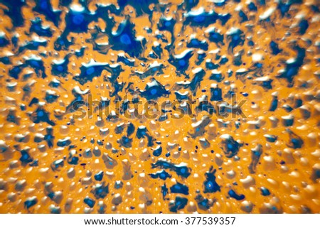 Colorful liquid droplets background wallpaper
