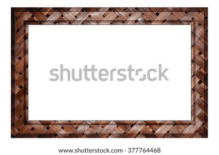Isolated,picture frame,white background