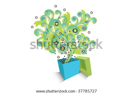Abstract sale element. Easy to edit vector image.