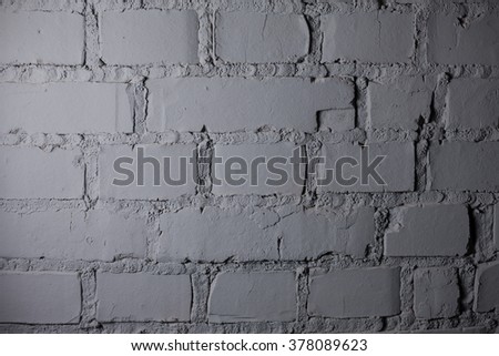 brick grey wall close up
