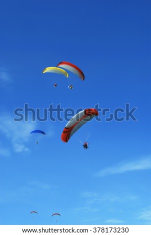 Group Powered Paragliding