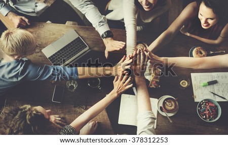 Business Team Celebration Party Success Concept Royalty-Free Stock Photo #378312253