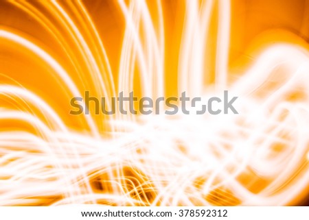 Golden Yellow Florescent Colorful Light Waves Neon Background Black Background Long Exposure LED Lighting Texture Artistic Abstract Colorful Artful timelapse photography 