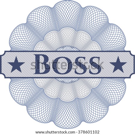 Boss rosette (money style emplem)