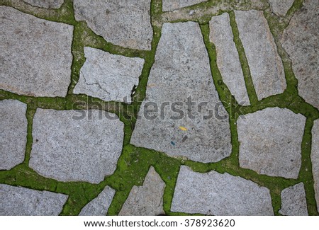 Stone path background.