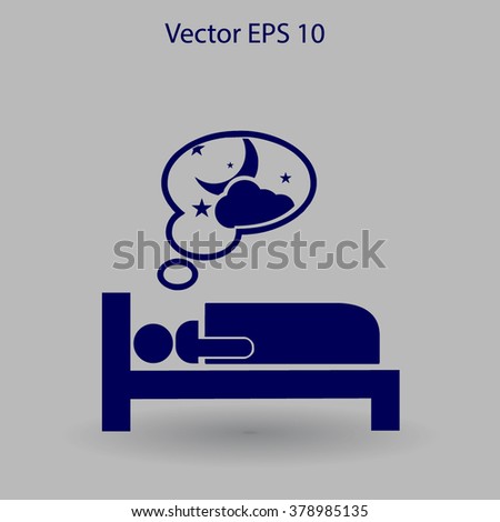 dream vector icon