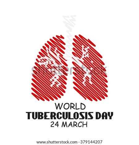 Vector illustration of a Background for World Tuberculosis Day.