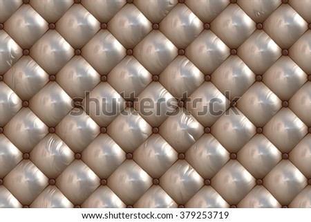 Wide continuous pattern of  quilting leather  Royalty-Free Stock Photo #379253719