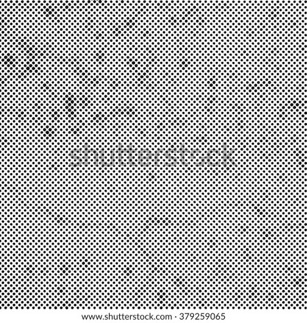 Halftone Dots Texture .  Vector  background