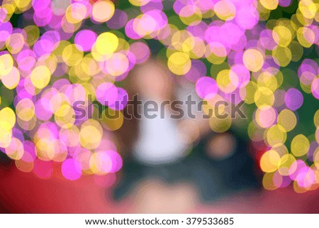 pink and yellow booked with blur picture background