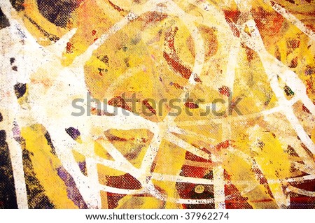 original abstract oil painting on canvas for giclee, background or concept.
