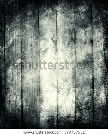 Vintage wood texture background with faded central area for your text or picture, retro wooden background