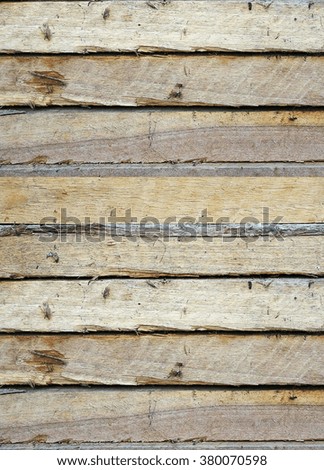 old wood stacked background