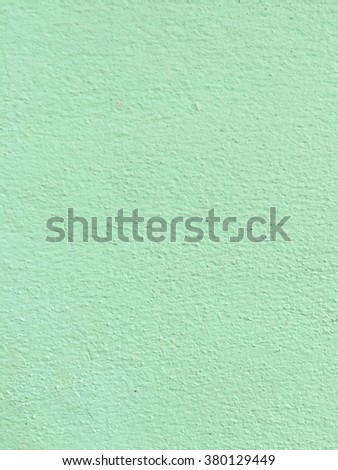 Green Color Concrete Wall 