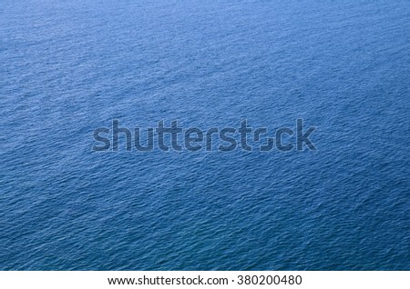 Sea surface, texture of water, blue ocean