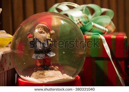 Christmas toys, Christmas decorations , Christmas Santa Claus, Christmas box