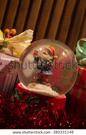 Christmas toys, Christmas decorations,  Christmas box ,