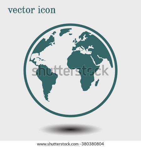 Globe Icon. 
