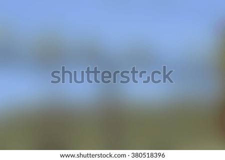 Green and Blue Blurred Background