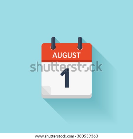 1-AUGUST-CALENDAR Stock Vector Images - Avopix.com